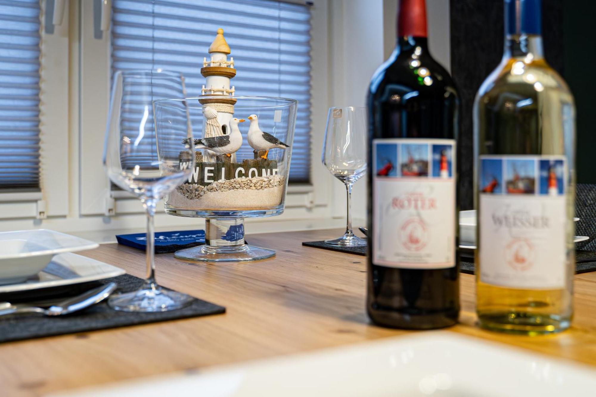 Ferienhaus Wattbrise 부숨 외부 사진