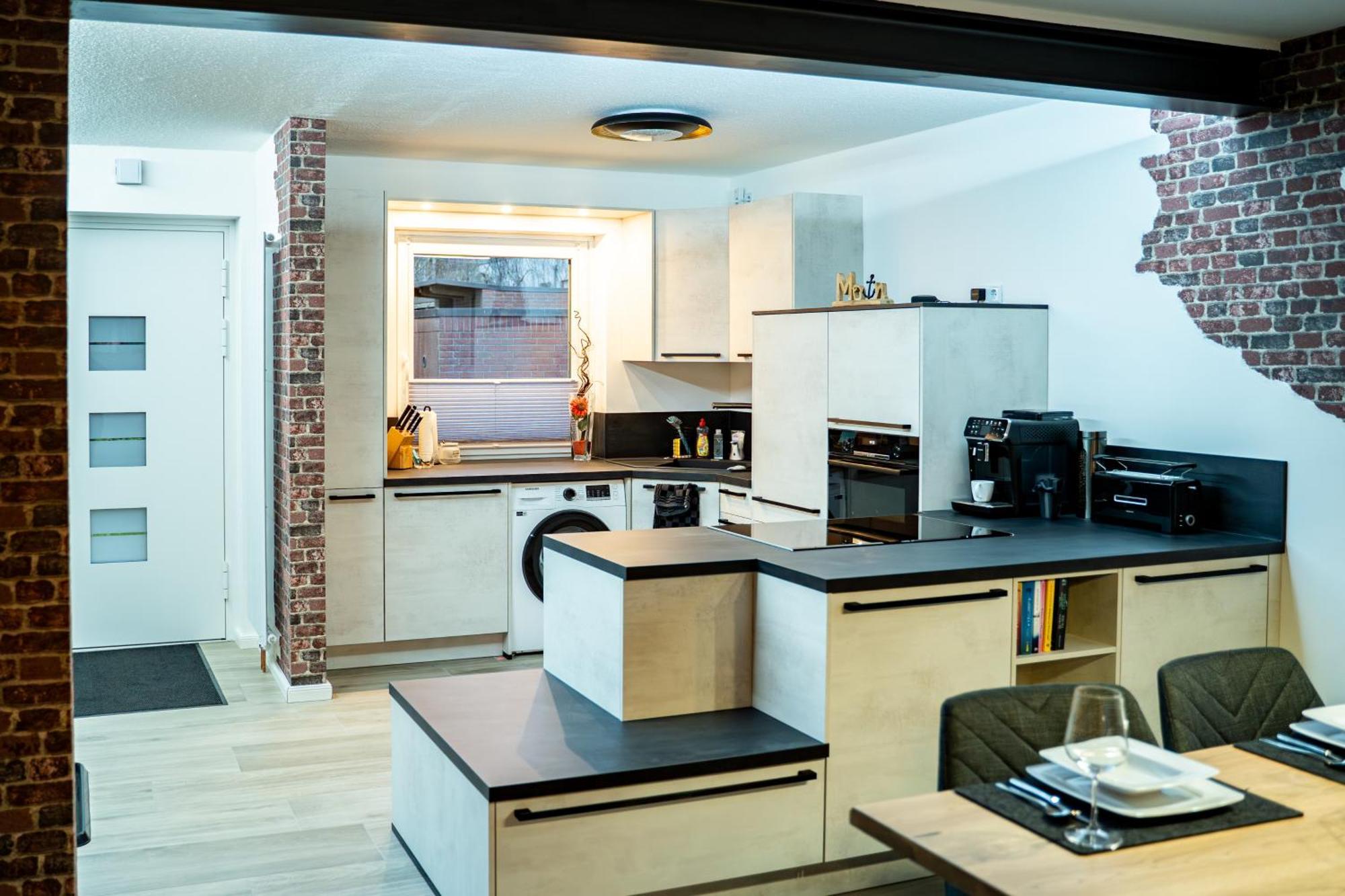 Ferienhaus Wattbrise 부숨 외부 사진