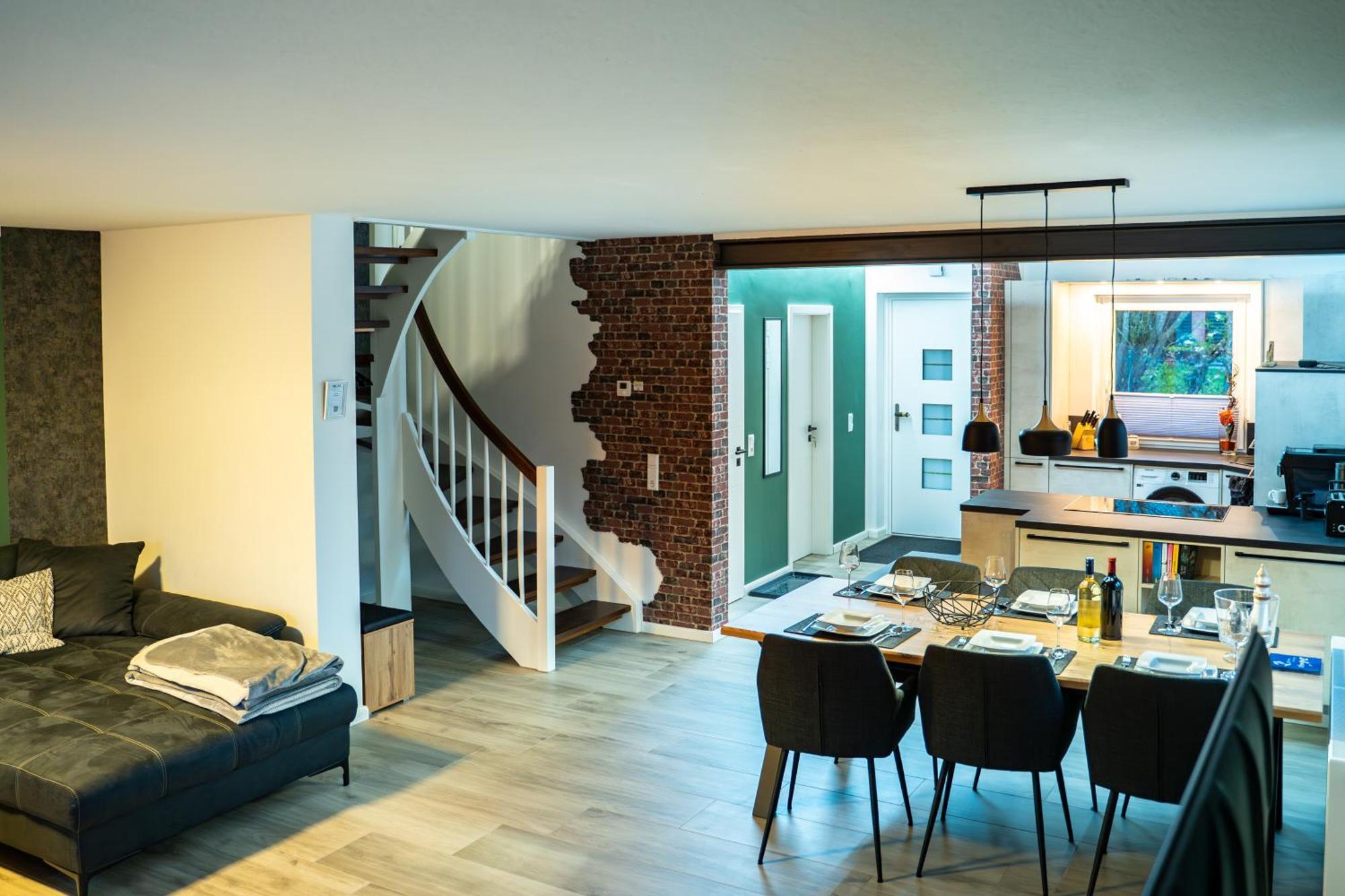 Ferienhaus Wattbrise 부숨 외부 사진