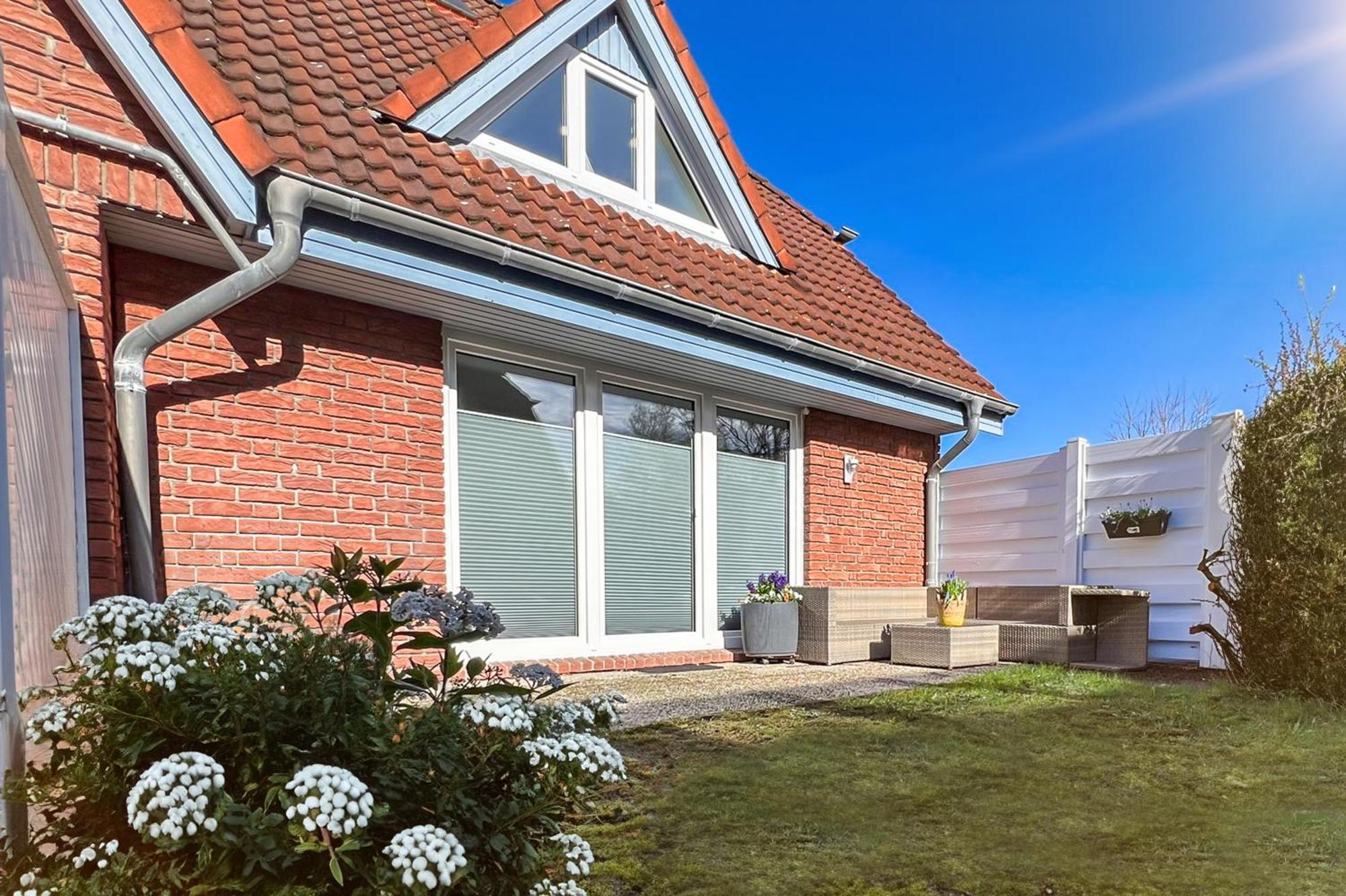Ferienhaus Wattbrise 부숨 외부 사진
