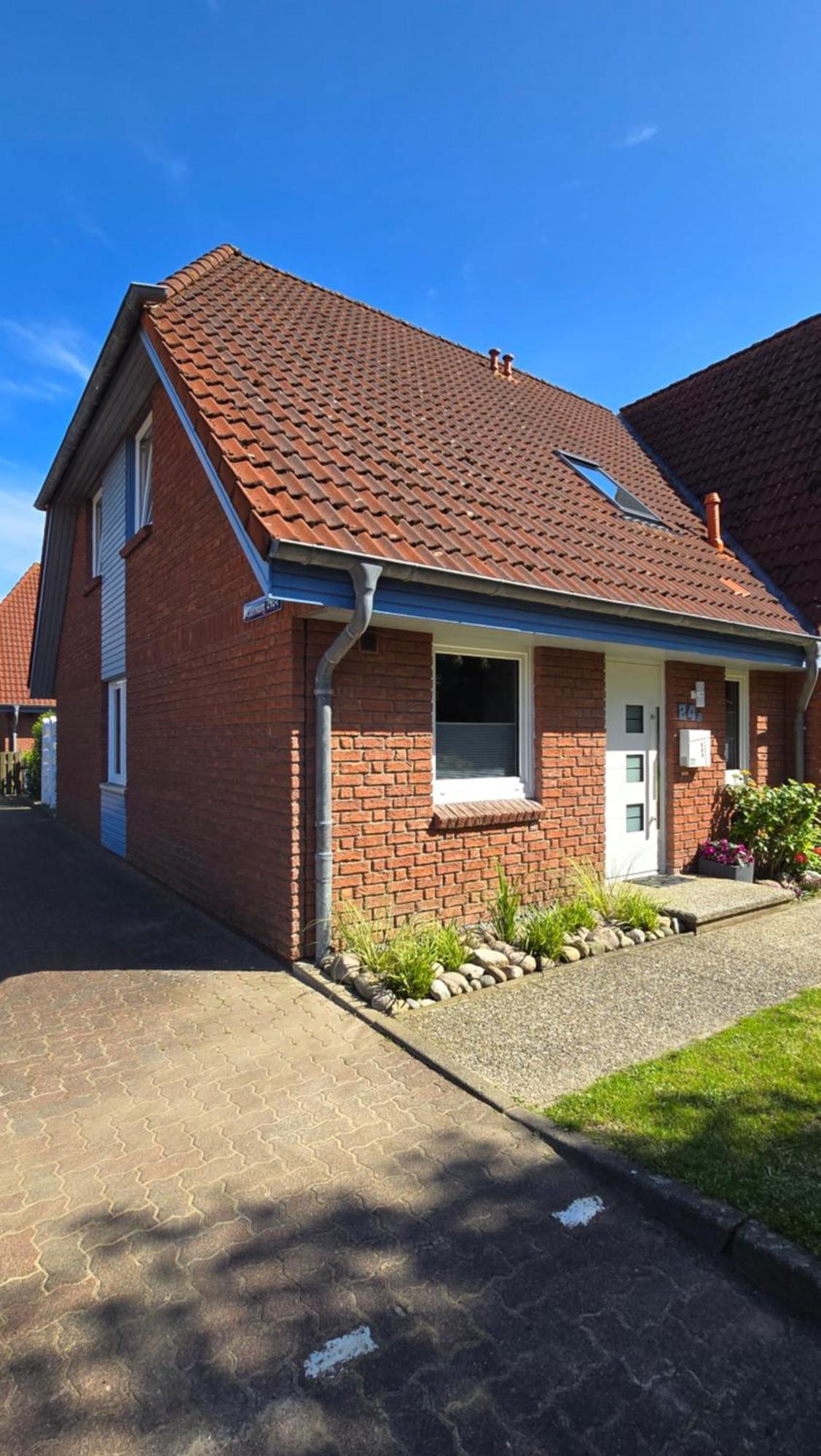 Ferienhaus Wattbrise 부숨 외부 사진