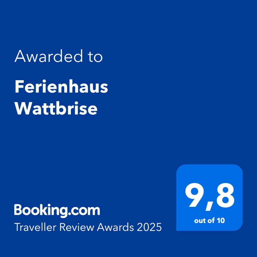 Ferienhaus Wattbrise 부숨 외부 사진